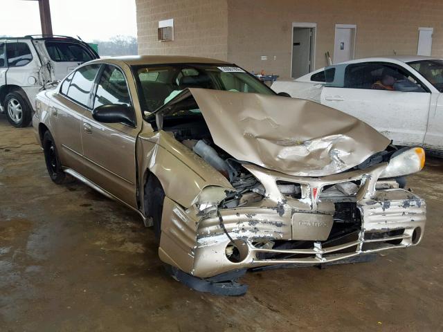 1G2NE52F13C173460 - 2003 PONTIAC GRAND AM S GOLD photo 1