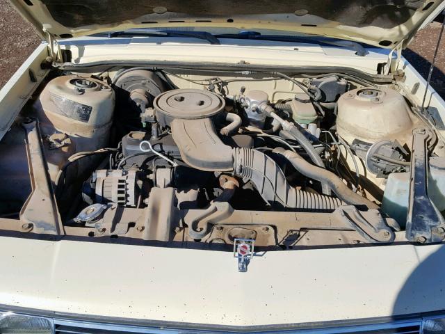 1G3AJ51R5HD301167 - 1987 OLDSMOBILE CUTLASS CI 黄色 照片 7