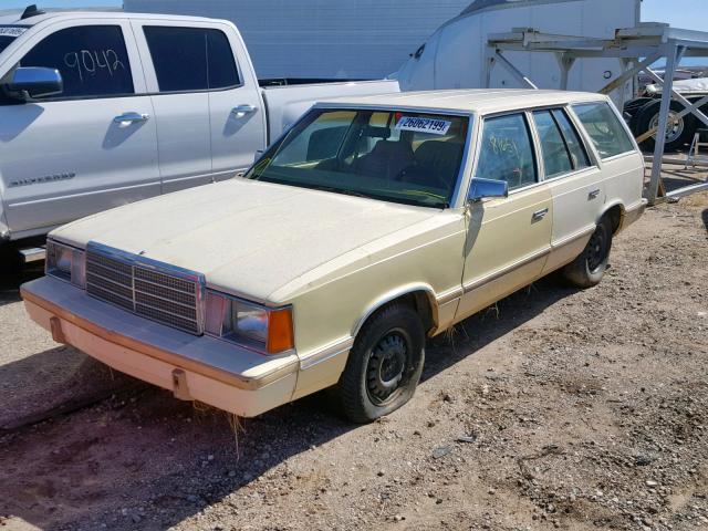 1P3BP49B7CF243855 - 1982 PLYMOUTH RELIANT CU CREAM photo 2