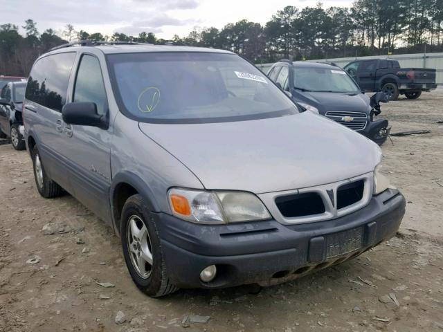 1GMDX03E2YD230482 - 2000 PONTIAC MONTANA GRAY photo 1