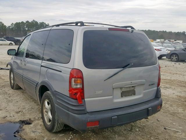 1GMDX03E2YD230482 - 2000 PONTIAC MONTANA GRAY photo 3