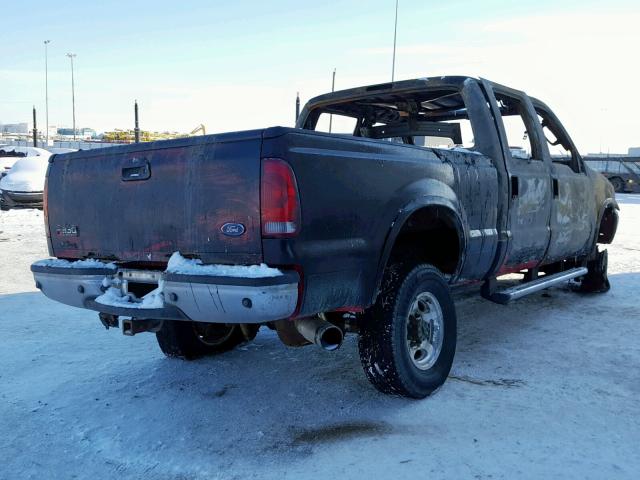 1FTSW31P64ED61181 - 2004 FORD F350 SRW S BURN photo 4