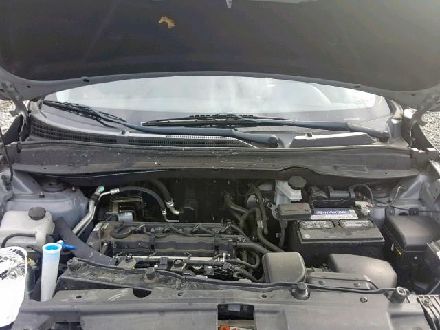 KM8JT3AB0BU119686 - 2011 HYUNDAI TUCSON GL GRAY photo 7