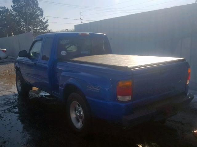 1FTZR15V3XTA21537 - 1999 FORD RANGER SUP BLUE photo 3