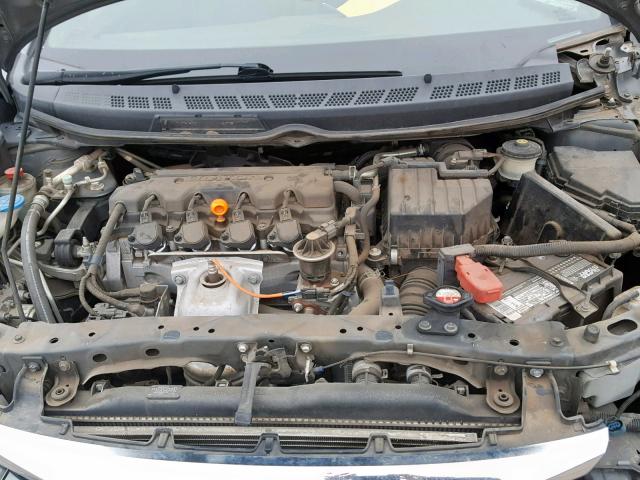 2HGFA16399H335606 - 2009 HONDA CIVIC VP GRAY photo 7