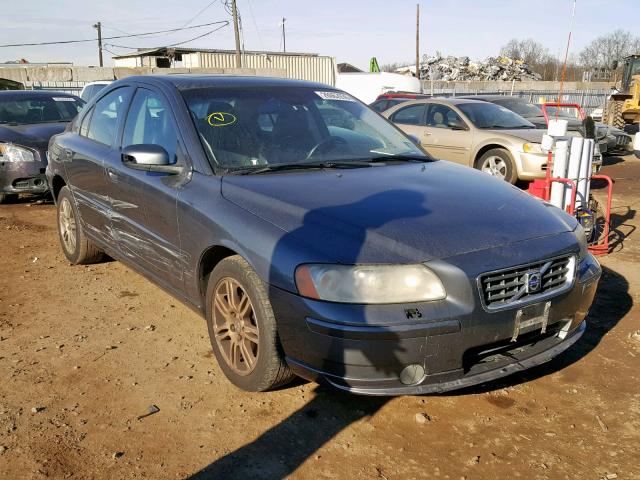 YV1RH592772609452 - 2007 VOLVO S60 2.5T BLUE photo 1