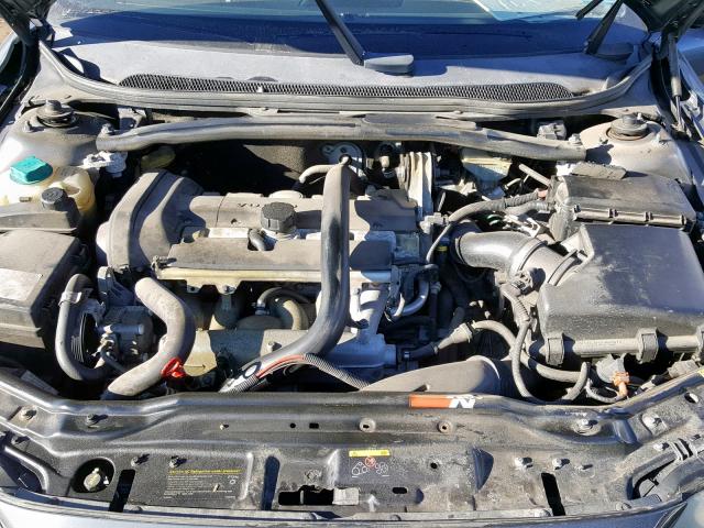 YV1RH592772609452 - 2007 VOLVO S60 2.5T BLUE photo 7