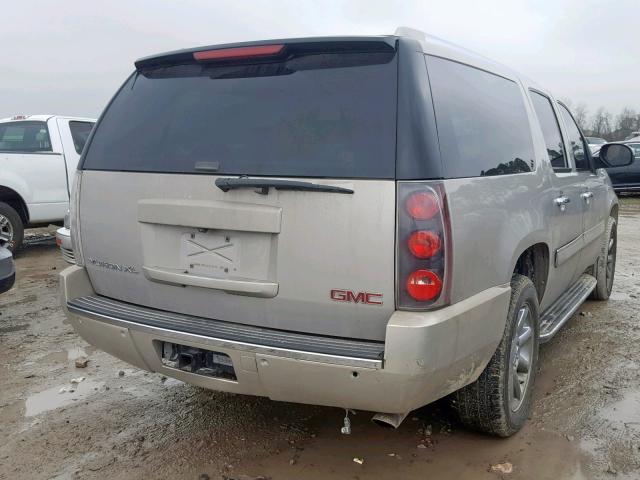 1GKFK66807J192078 - 2007 GMC YUKON XL D BEIGE photo 4