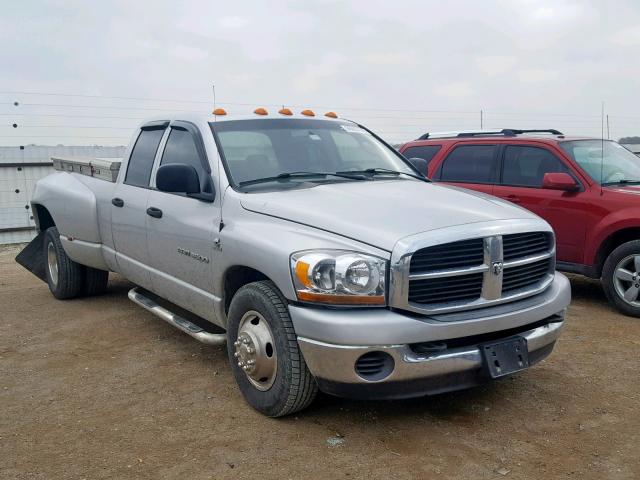 3D7ML48C16G274848 - 2006 DODGE RAM 3500 S SILVER photo 1