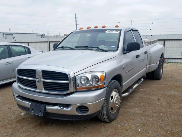 3D7ML48C16G274848 - 2006 DODGE RAM 3500 S SILVER photo 2