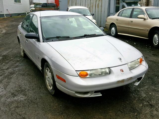 1G8ZH52881Z335921 - 2001 SATURN SL1 SILVER photo 1