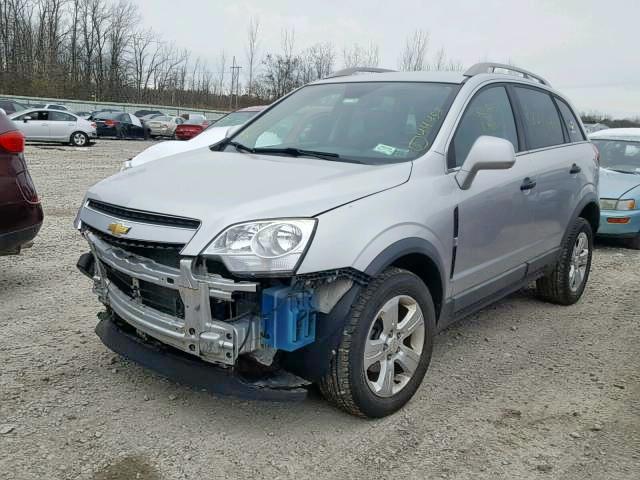 3GNAL2EK3DS636032 - 2013 CHEVROLET CAPTIVA LS GRAY photo 2