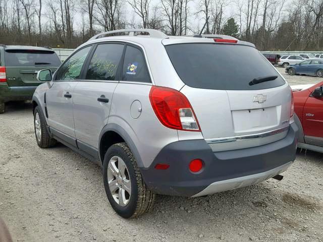 3GNAL2EK3DS636032 - 2013 CHEVROLET CAPTIVA LS GRAY photo 3