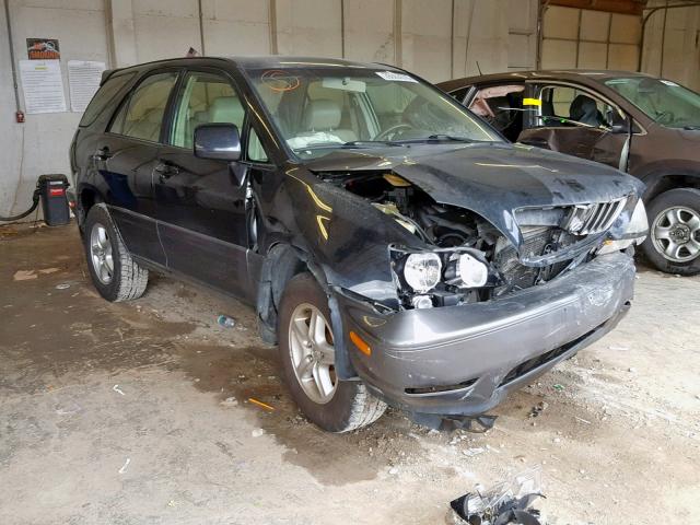 JT6GF10U0Y0045576 - 2000 LEXUS RX 300 BLACK photo 1