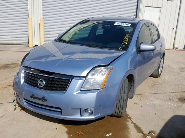 3N1AB61E19L697368 - 2009 NISSAN SENTRA 2.0 BLUE photo 2