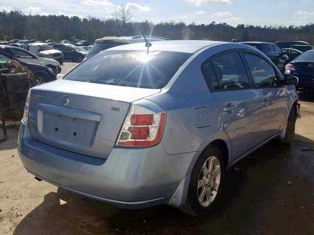 3N1AB61E19L697368 - 2009 NISSAN SENTRA 2.0 BLUE photo 4