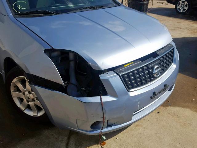 3N1AB61E19L697368 - 2009 NISSAN SENTRA 2.0 BLUE photo 9