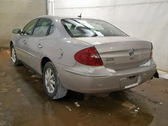 2G4WC582161261053 - 2006 BUICK LACROSSE C SILVER photo 3