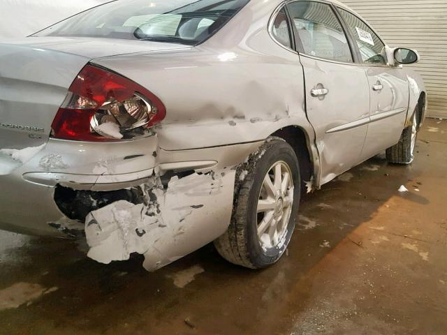 2G4WC582161261053 - 2006 BUICK LACROSSE C SILVER photo 9