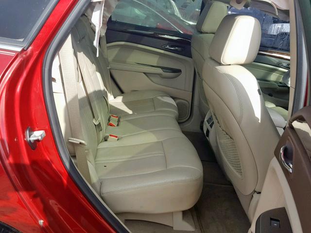 3GYFNBE30CS620736 - 2012 CADILLAC SRX PERFOR RED photo 6