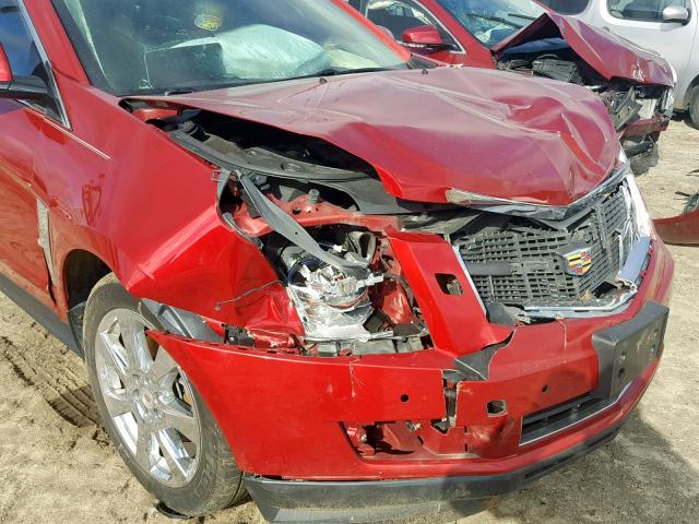 3GYFNBE30CS620736 - 2012 CADILLAC SRX PERFOR RED photo 9