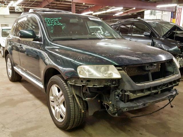 WVGCM77L34D056907 - 2004 VOLKSWAGEN TOUAREG 4. GREEN photo 1