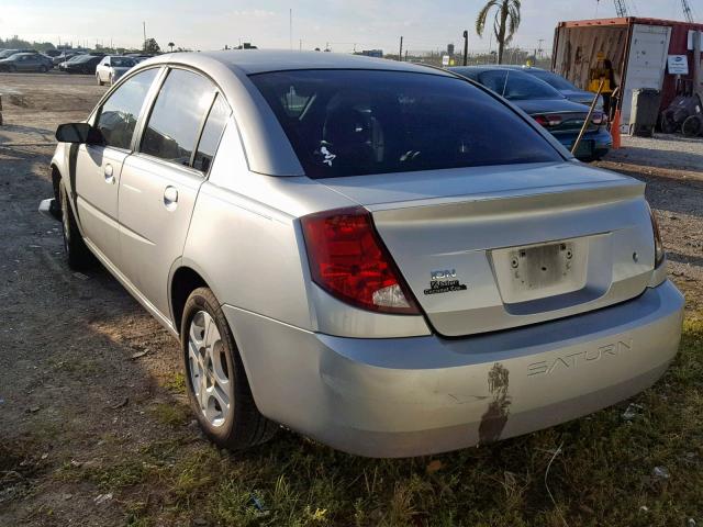 1G8AL52F54Z121337 - 2004 SATURN ION LEVEL SILVER photo 3