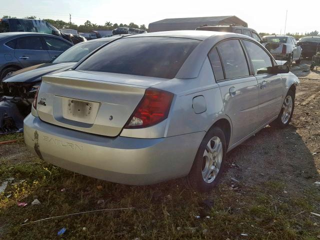 1G8AL52F54Z121337 - 2004 SATURN ION LEVEL SILVER photo 4