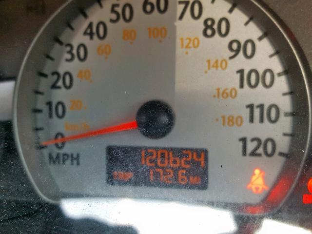 1G8AL52F54Z121337 - 2004 SATURN ION LEVEL SILVER photo 8