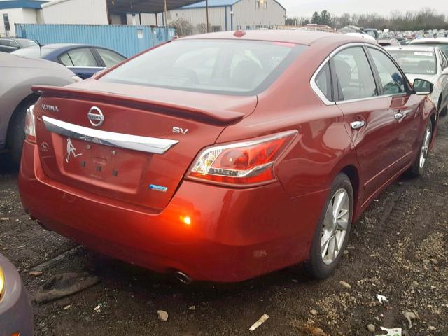 1N4AL3AP8DC117926 - 2013 NISSAN ALTIMA 2.5 RED photo 4