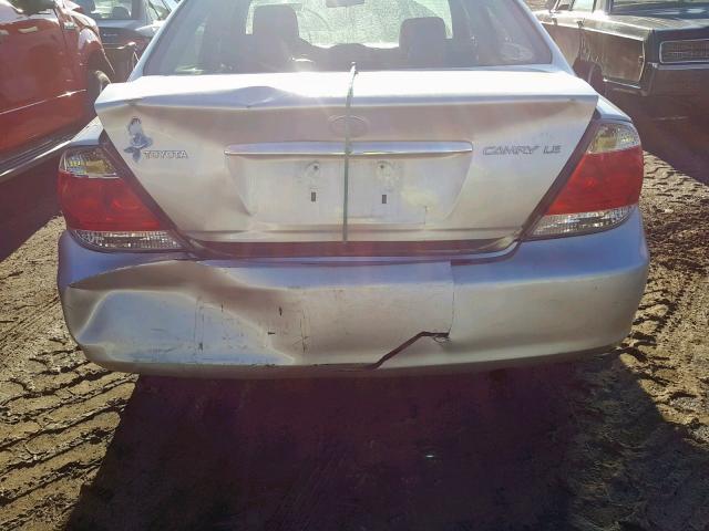 4T1BE32K66U643699 - 2006 TOYOTA CAMRY LE GRAY photo 9