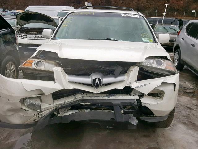 2HNYD18866H529376 - 2006 ACURA MDX TOURIN WHITE photo 7