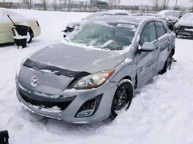 JM1BL1H59A1273908 - 2010 MAZDA 3 S GRAY photo 2