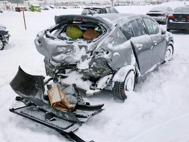 JM1BL1H59A1273908 - 2010 MAZDA 3 S GRAY photo 4