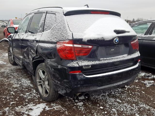 5UXWX7C51E0E76742 - 2014 BMW X3 XDRIVE35I  photo 3