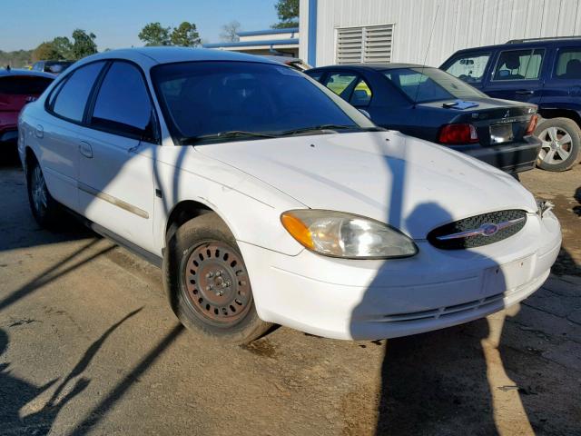 1FAFP56SXYA221001 - 2000 FORD TAURUS SEL WHITE photo 1