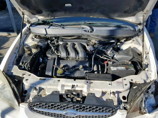 1FAFP56SXYA221001 - 2000 FORD TAURUS SEL WHITE photo 7