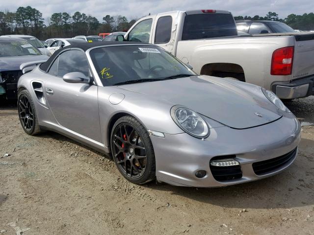 WP0CD29908S788616 - 2008 PORSCHE 911 TURBO SILVER photo 1