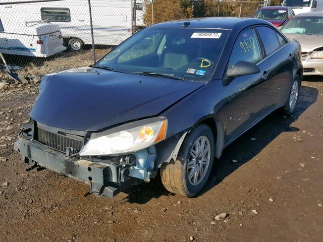 1G2ZG57B994138430 - 2009 PONTIAC G6 BLACK photo 2