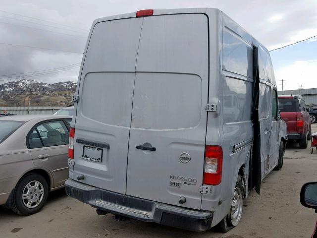 1N6AF0LY2GN806968 - 2016 NISSAN NV 2500 S SILVER photo 4