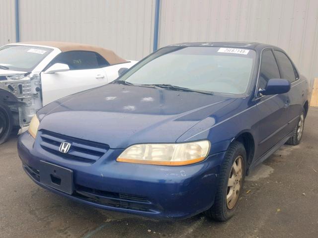 JHMCG66862C005695 - 2002 HONDA ACCORD EX BLUE photo 2