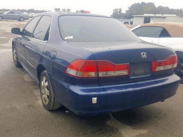 JHMCG66862C005695 - 2002 HONDA ACCORD EX BLUE photo 3