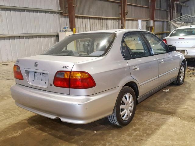 2HGEJ6611YH587579 - 2000 HONDA CIVIC BASE Gümüş foto 4