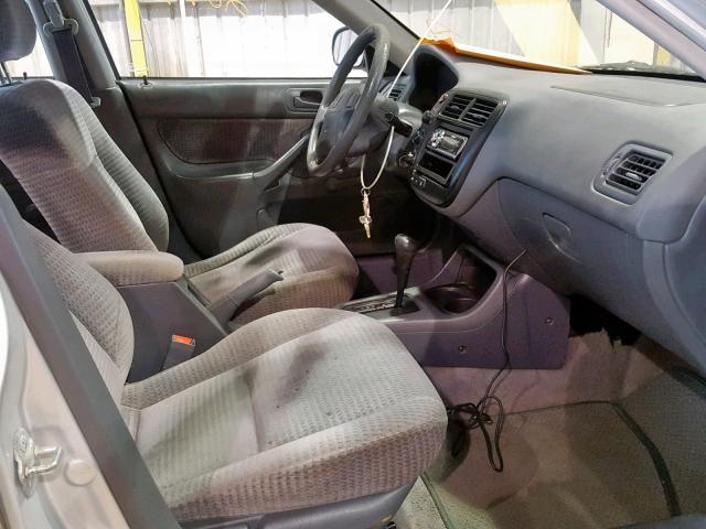 2HGEJ6611YH587579 - 2000 HONDA CIVIC BASE Gümüş foto 5
