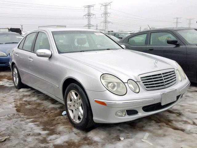 WDBUF65J83A144400 - 2003 MERCEDES-BENZ E 320 SILVER photo 1