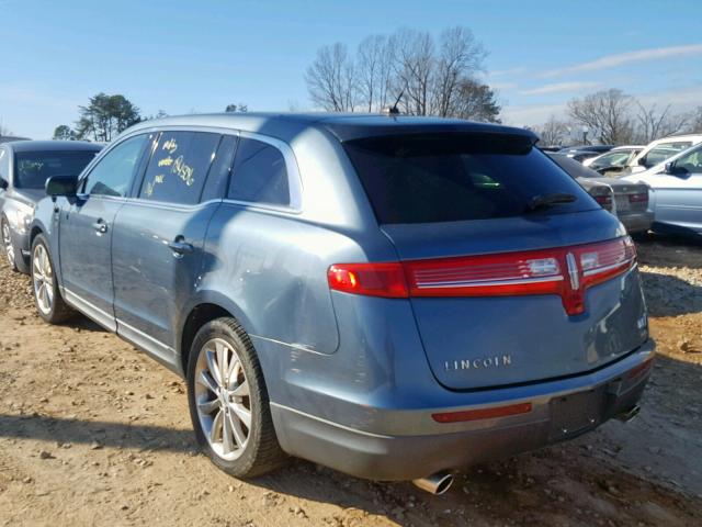 2LMHJ5ATXABJ26873 - 2010 LINCOLN MKT BLUE photo 3