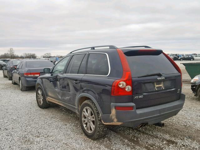 YV4CZ852861242417 - 2006 VOLVO XC90 V8 BLUE photo 3