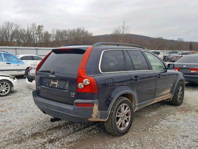 YV4CZ852861242417 - 2006 VOLVO XC90 V8 BLUE photo 4