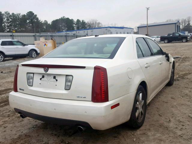 1G6DC67A160143030 - 2006 CADILLAC STS WHITE photo 4