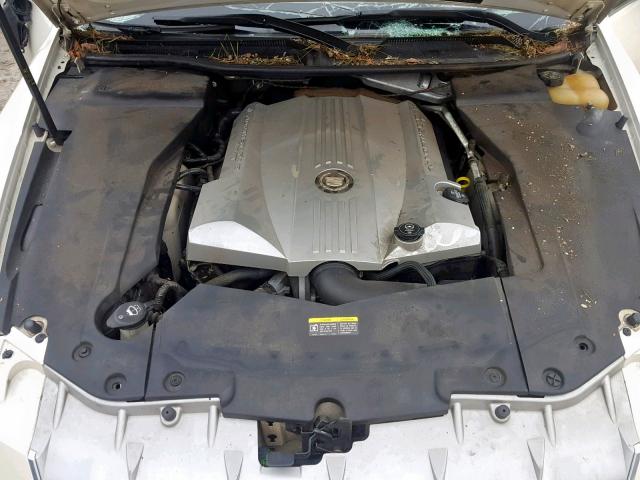 1G6DC67A160143030 - 2006 CADILLAC STS WHITE photo 7